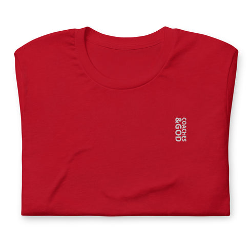 1STAR Coaches &God Vertical T-Shirt